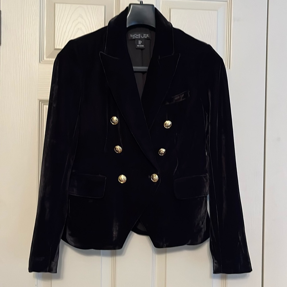 Rachel Zoe Velvet Blazer